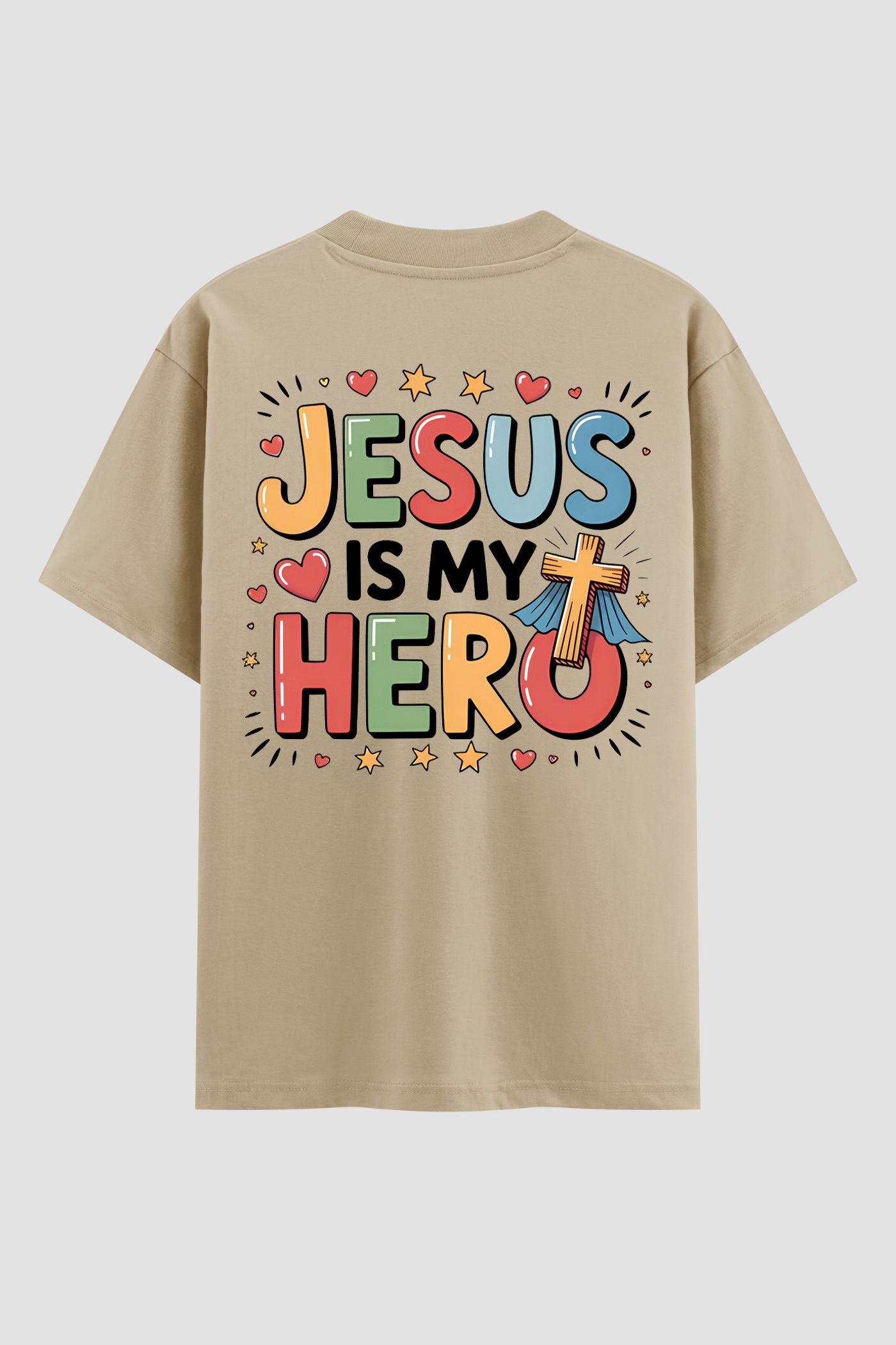 Oversized Suedine n. 132 - Jesus Is My Hero