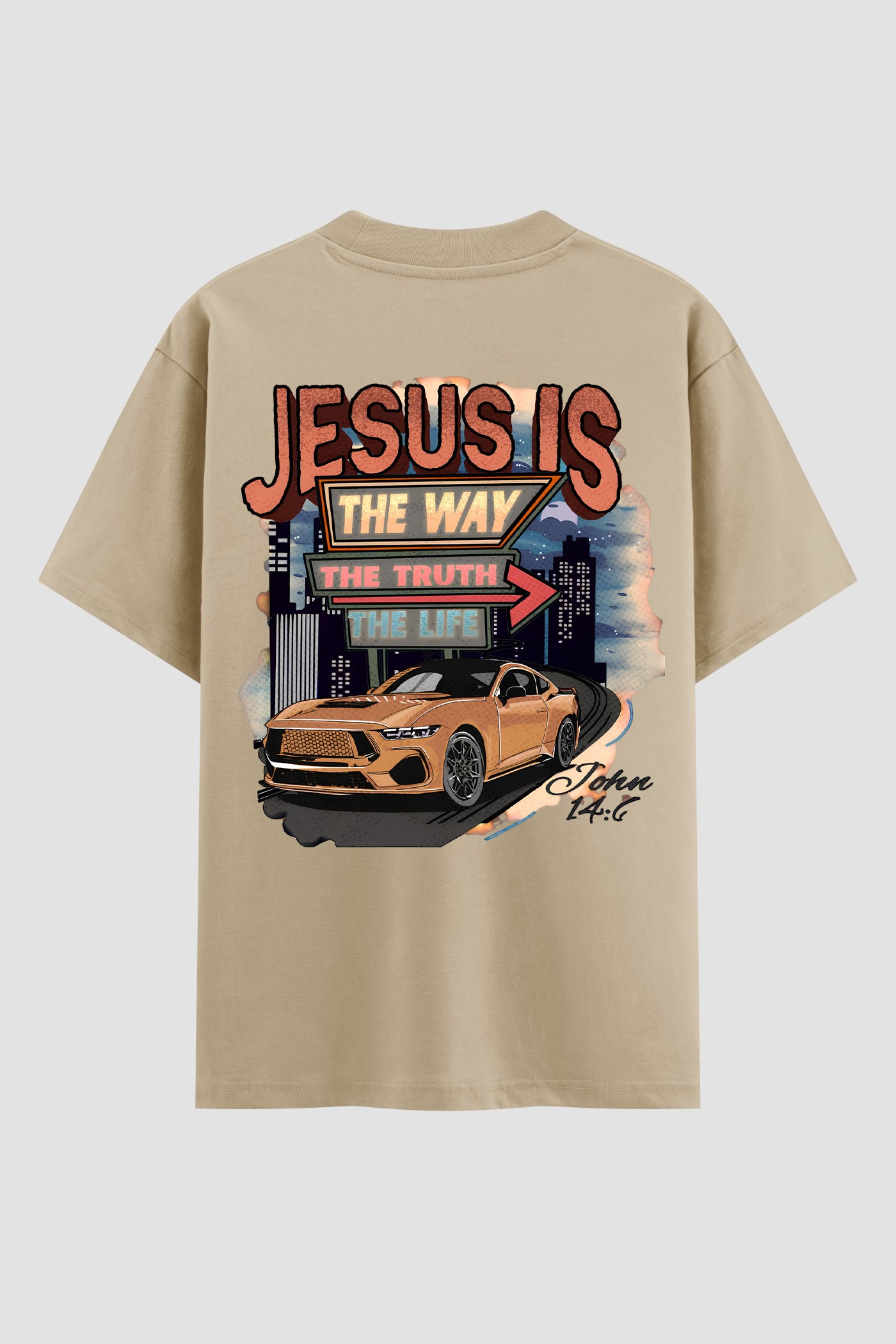 Oversized Suedine n. 159 - Jesus Is The Way