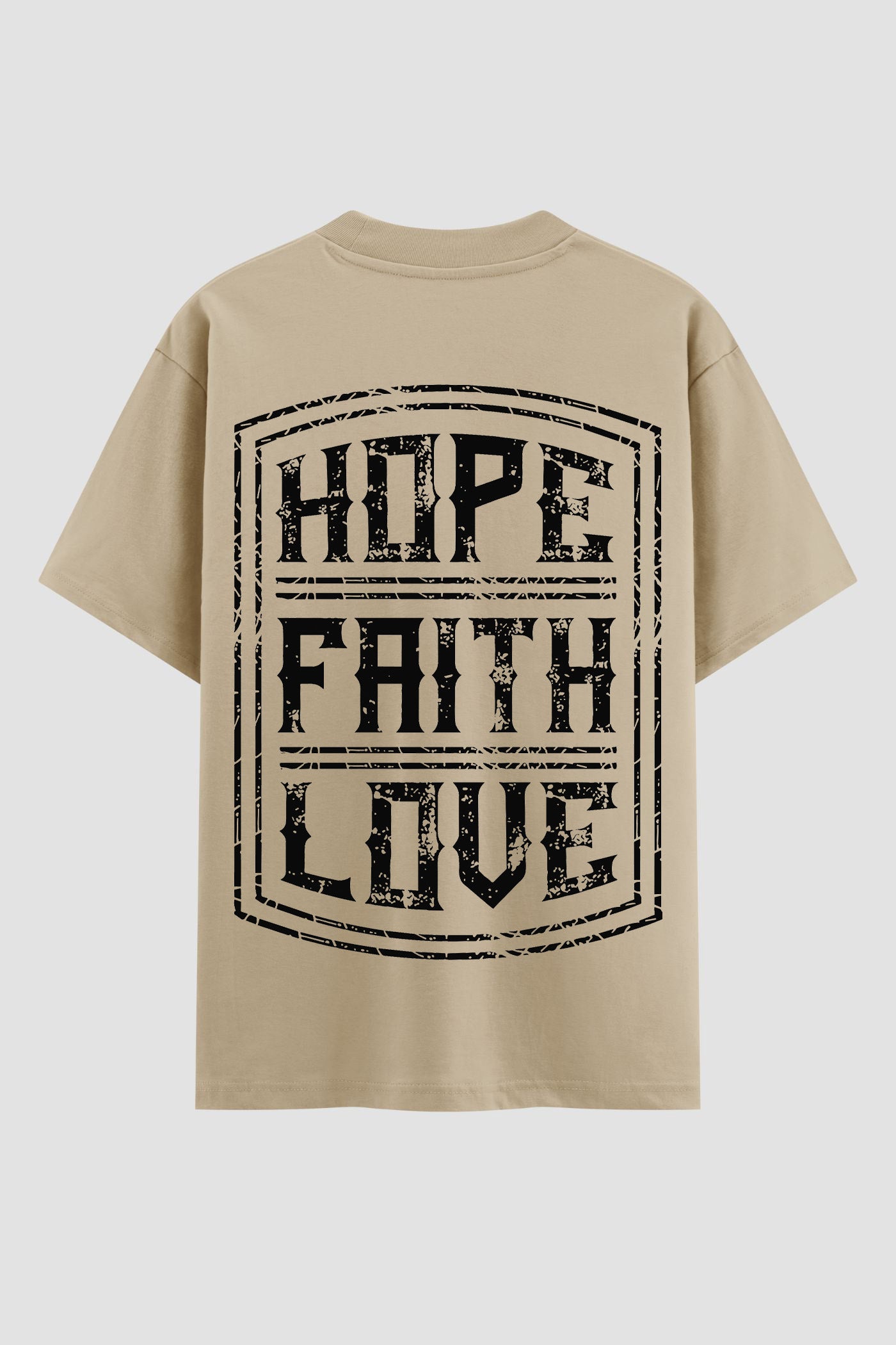 Oversized Suedine n. 108 - Hope Faith Love