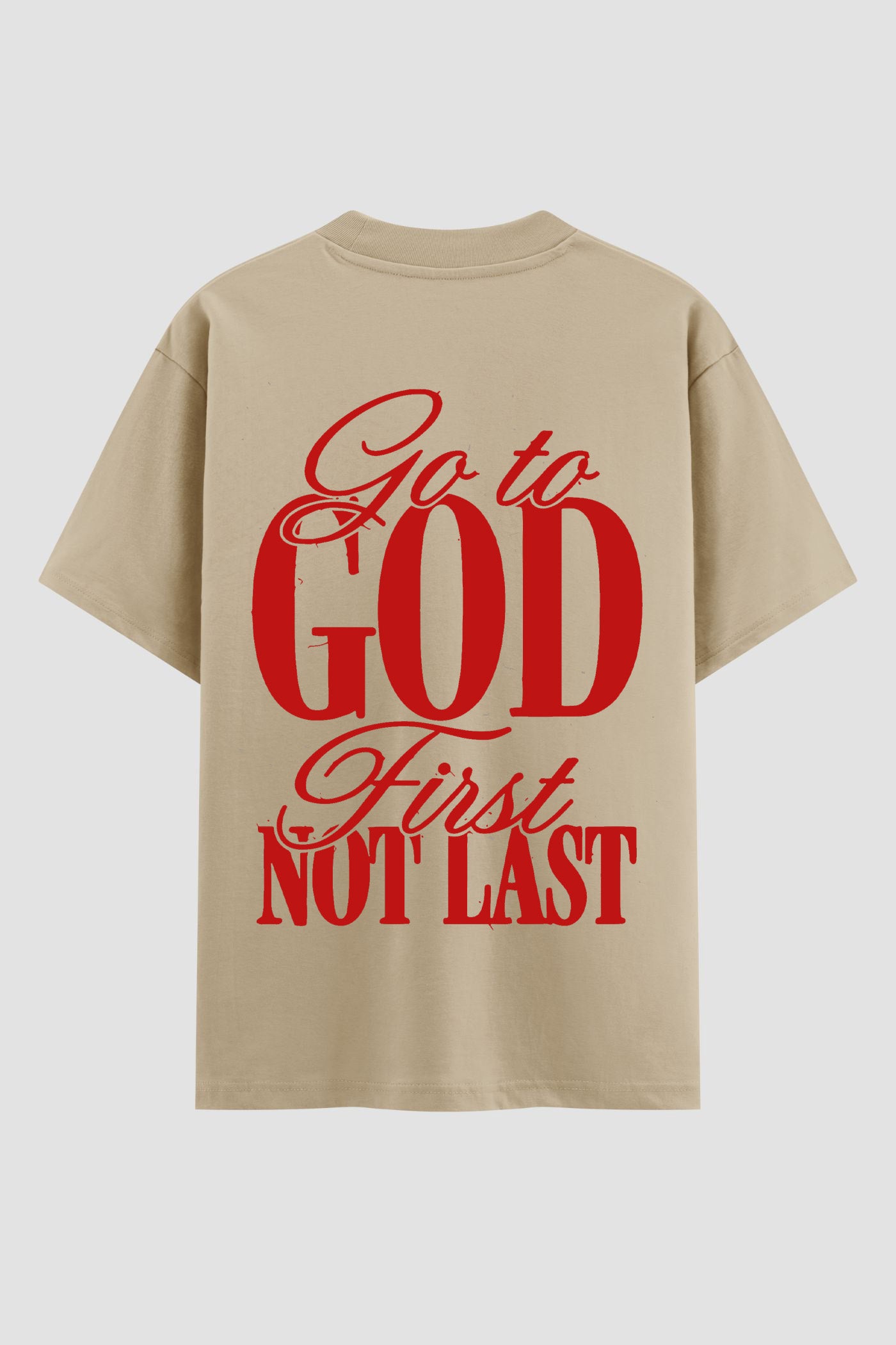 Oversized Suedine n. 62 - Go To God First Not Last
