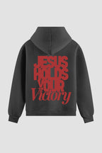 Moletom n. 156 - Jesus Holds Your Victory