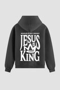 Moletom n. 209 - Jesus Is King Coroa