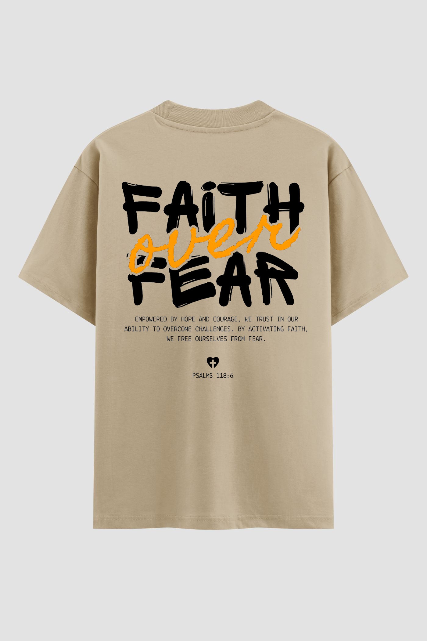 Oversized Suedine n. 47 - Faith Over Fear