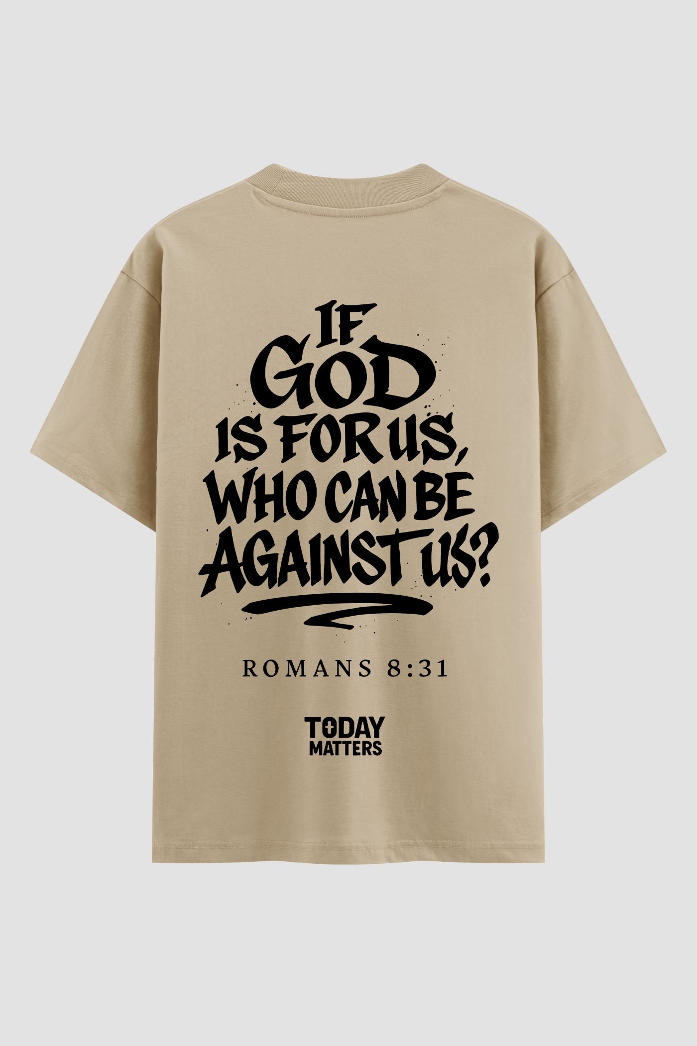 Oversized Suedine n. 111 - If God Is For Us
