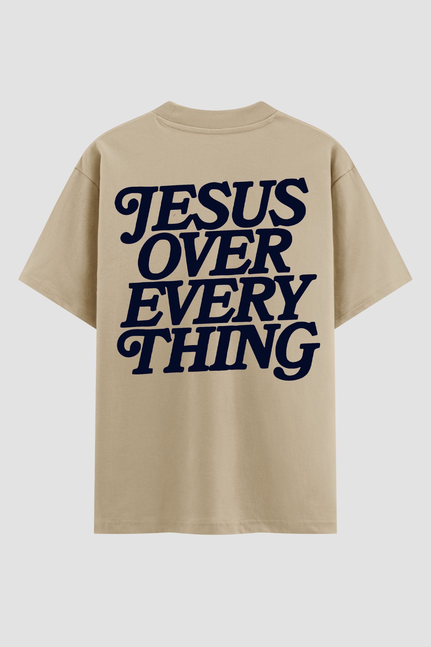 Oversized Suedine n. 189 - Jesus Over Every Thing