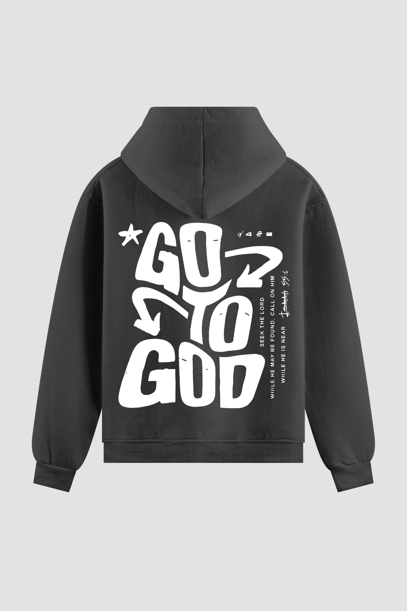 Moletom n. 63 - Go With Jesus