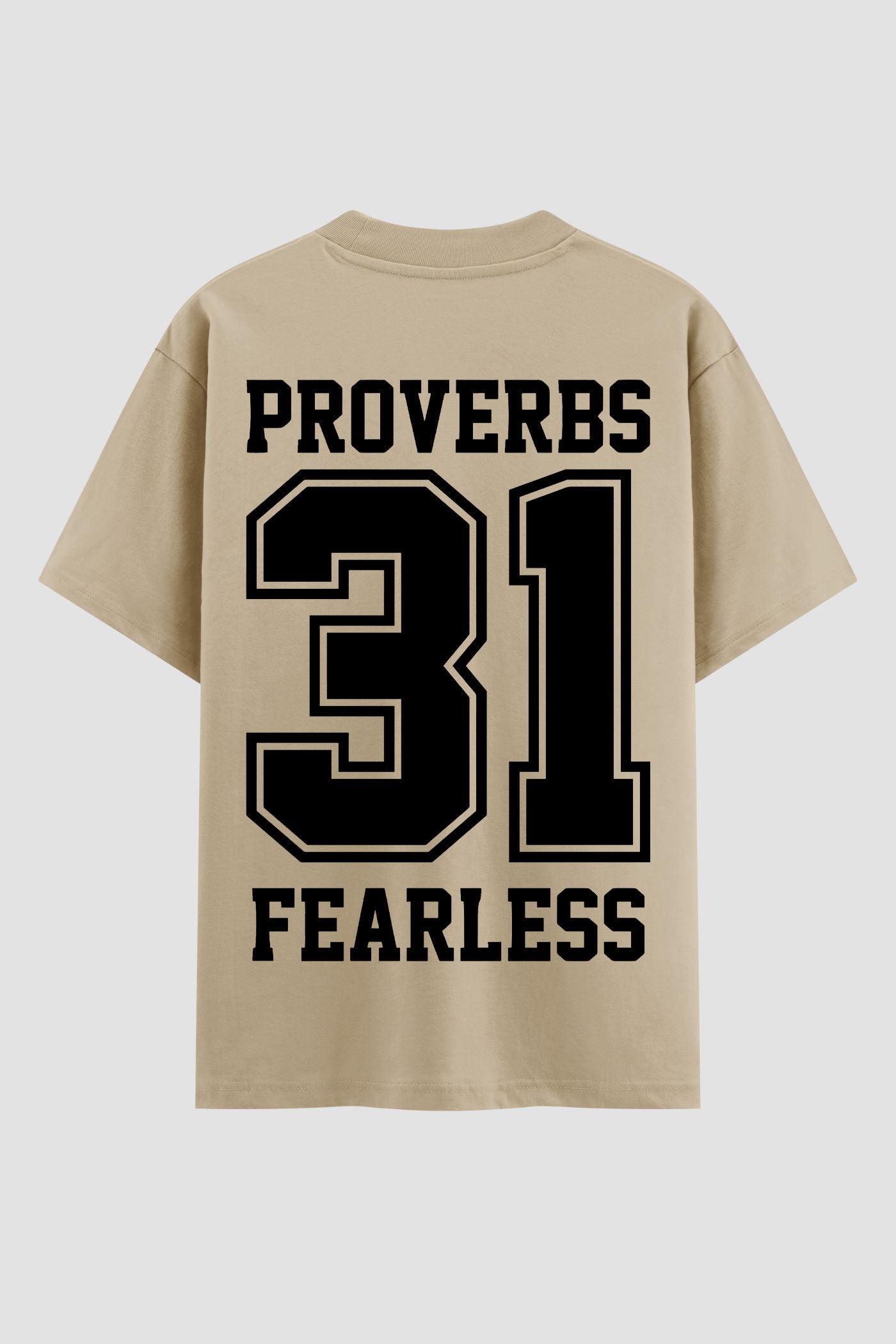 Oversized Suedine n. 204 - Proverbs 31 Fearless