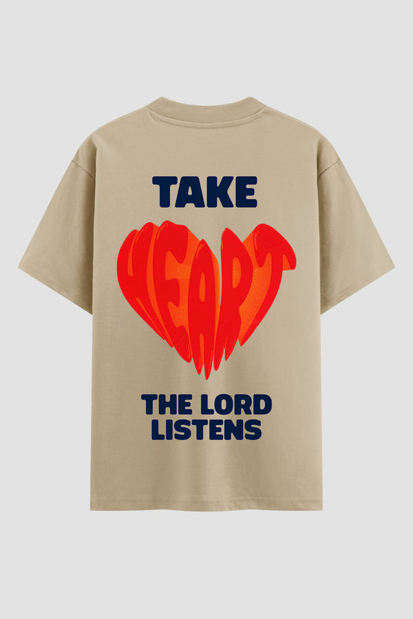 Oversized Suedine n. 224 - Take Heart The Lord Listens