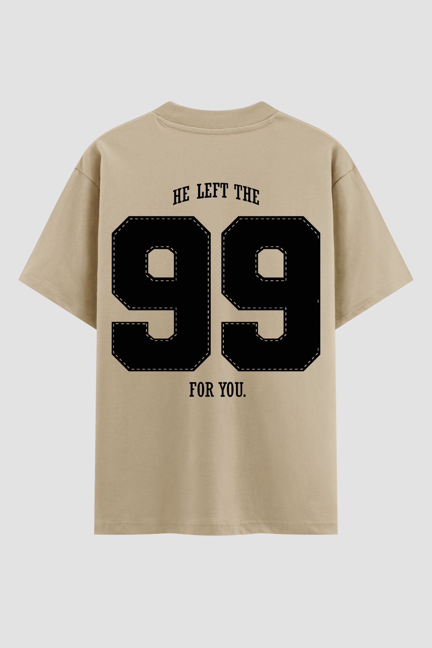 Oversized Suedine n. 97 - He Left The 99 For You