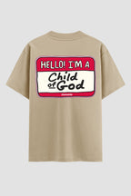 Oversized Suedine n. 102 - Hello I'm Child Of God