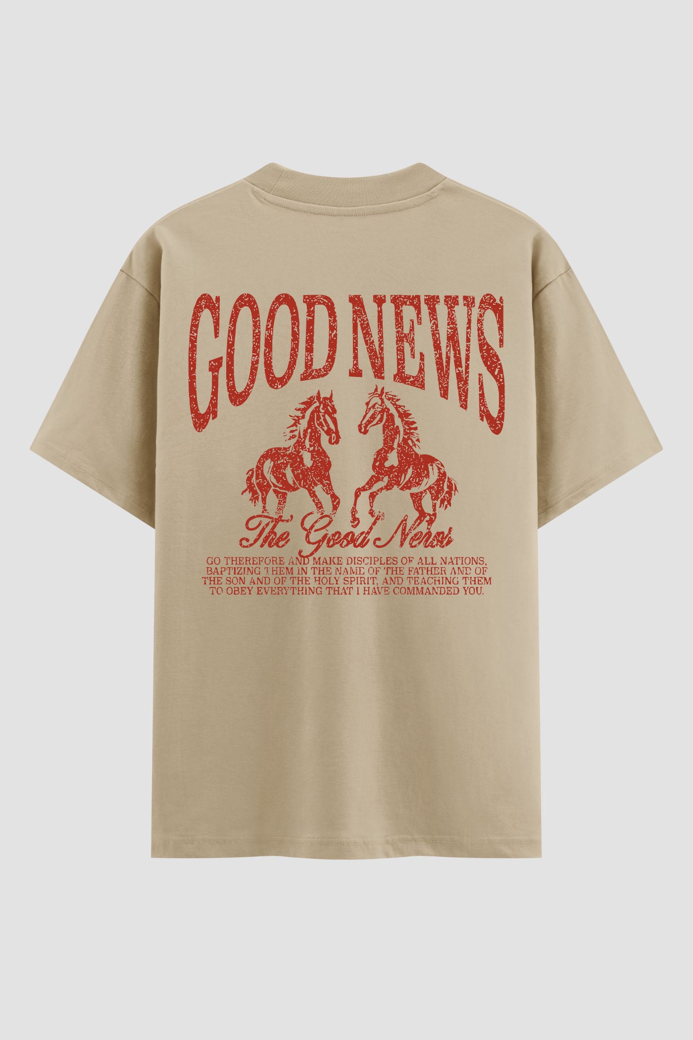 Oversized Suedine n. 84 - Good News Horses