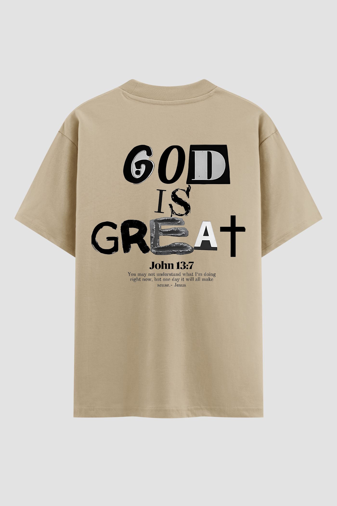 Oversized Suedine n. 72 - God Is Great