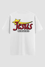Oversized Suedine n. 138 - Jesus Lives Within Me