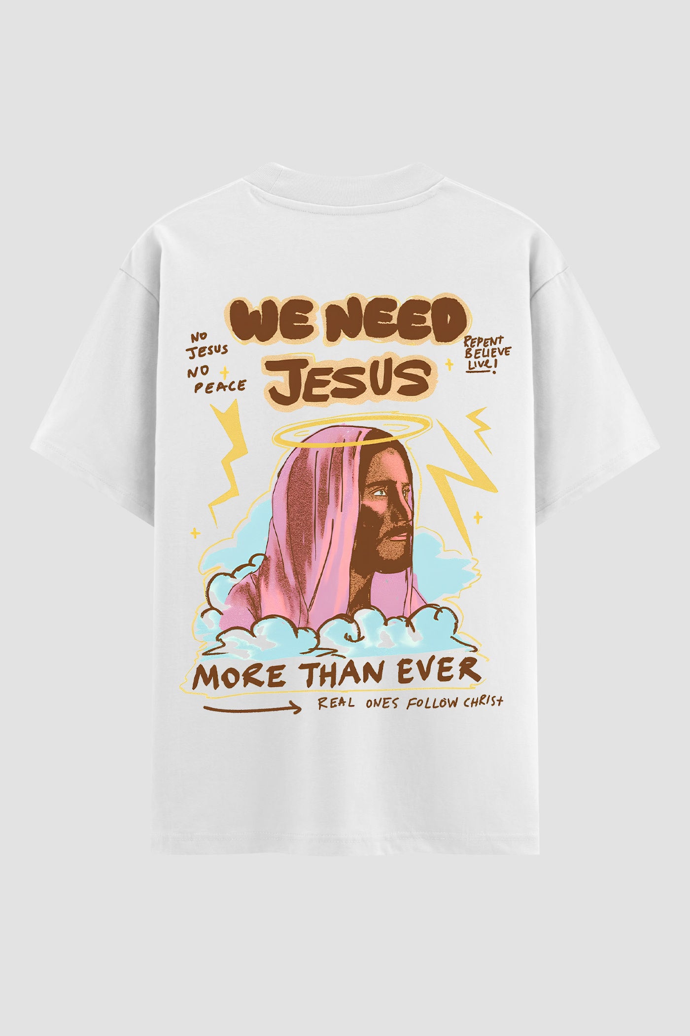 Oversized Suedine n. 246 - We Need Jesus