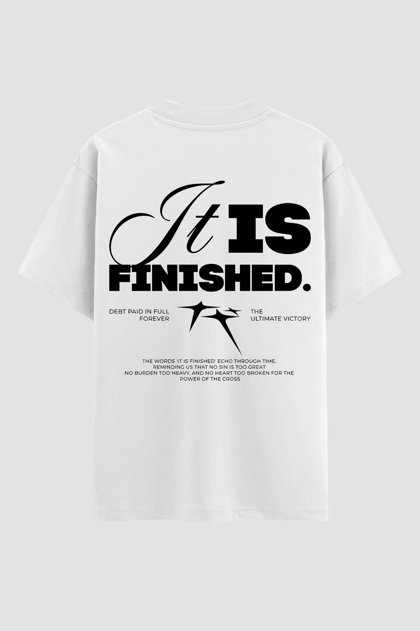 Oversized Suedine n. 119 - It Is Finished