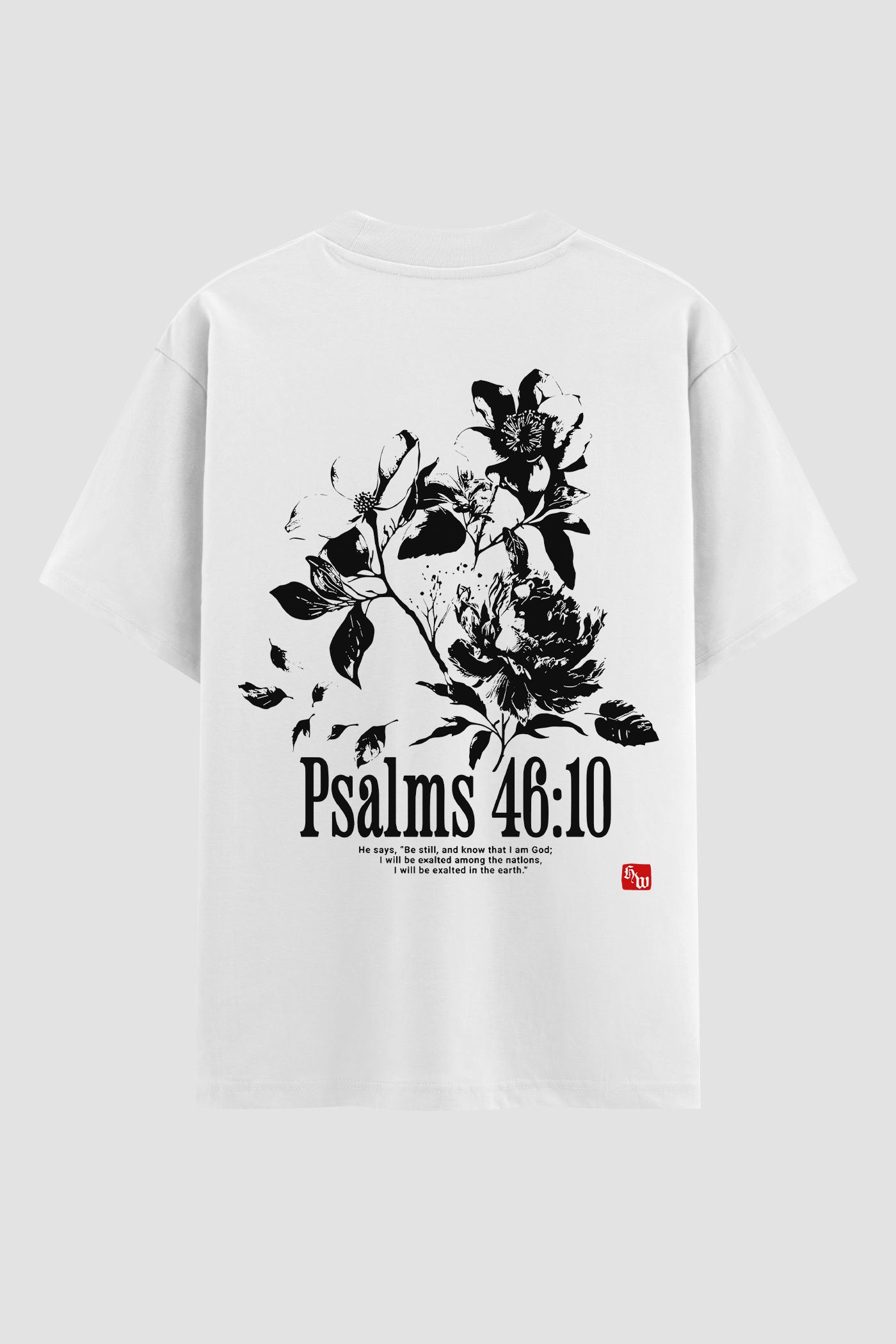 Oversized Suedine n. 190 - Psalms 46:10