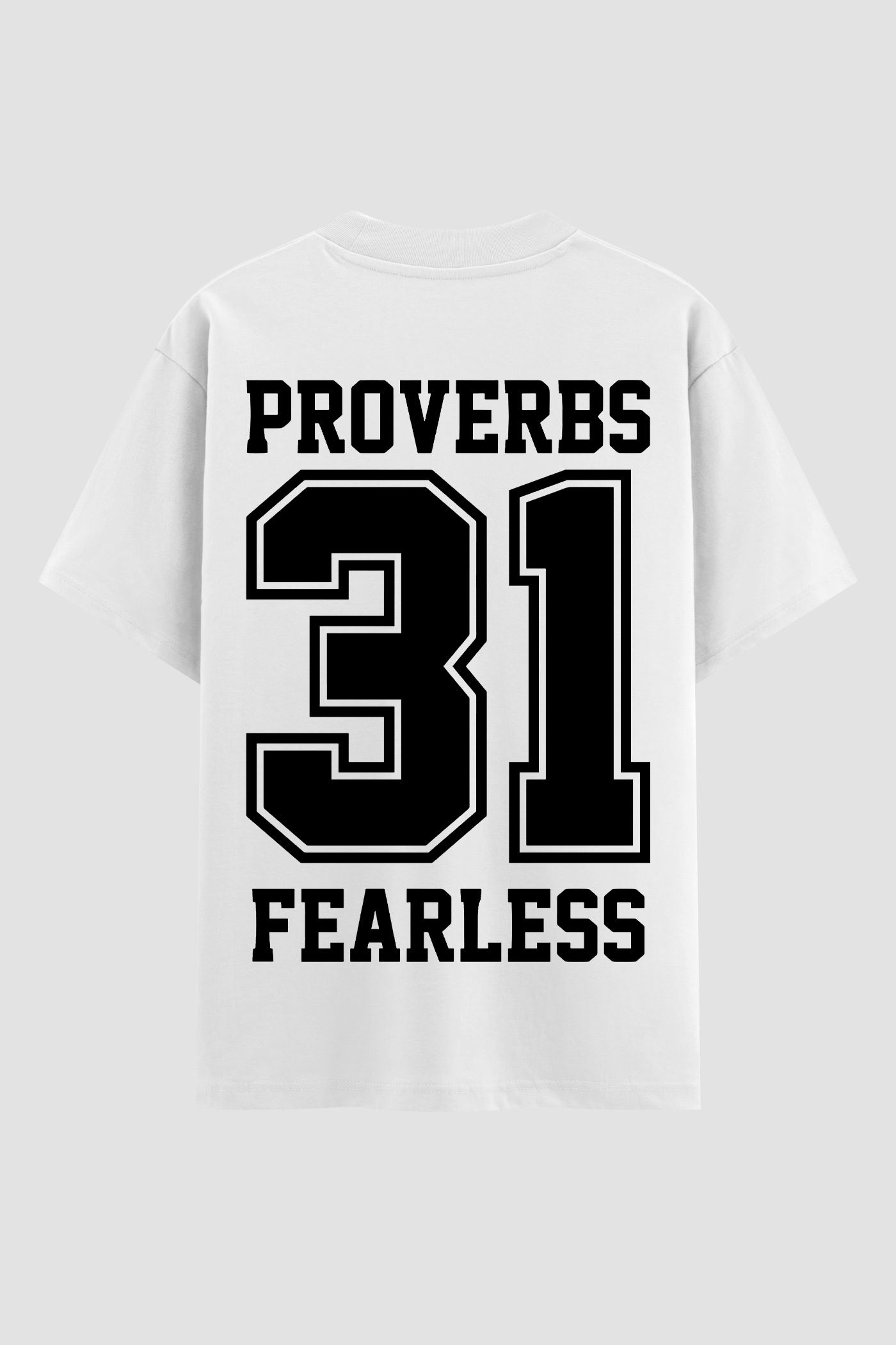 Oversized Suedine n. 204 - Proverbs 31 Fearless