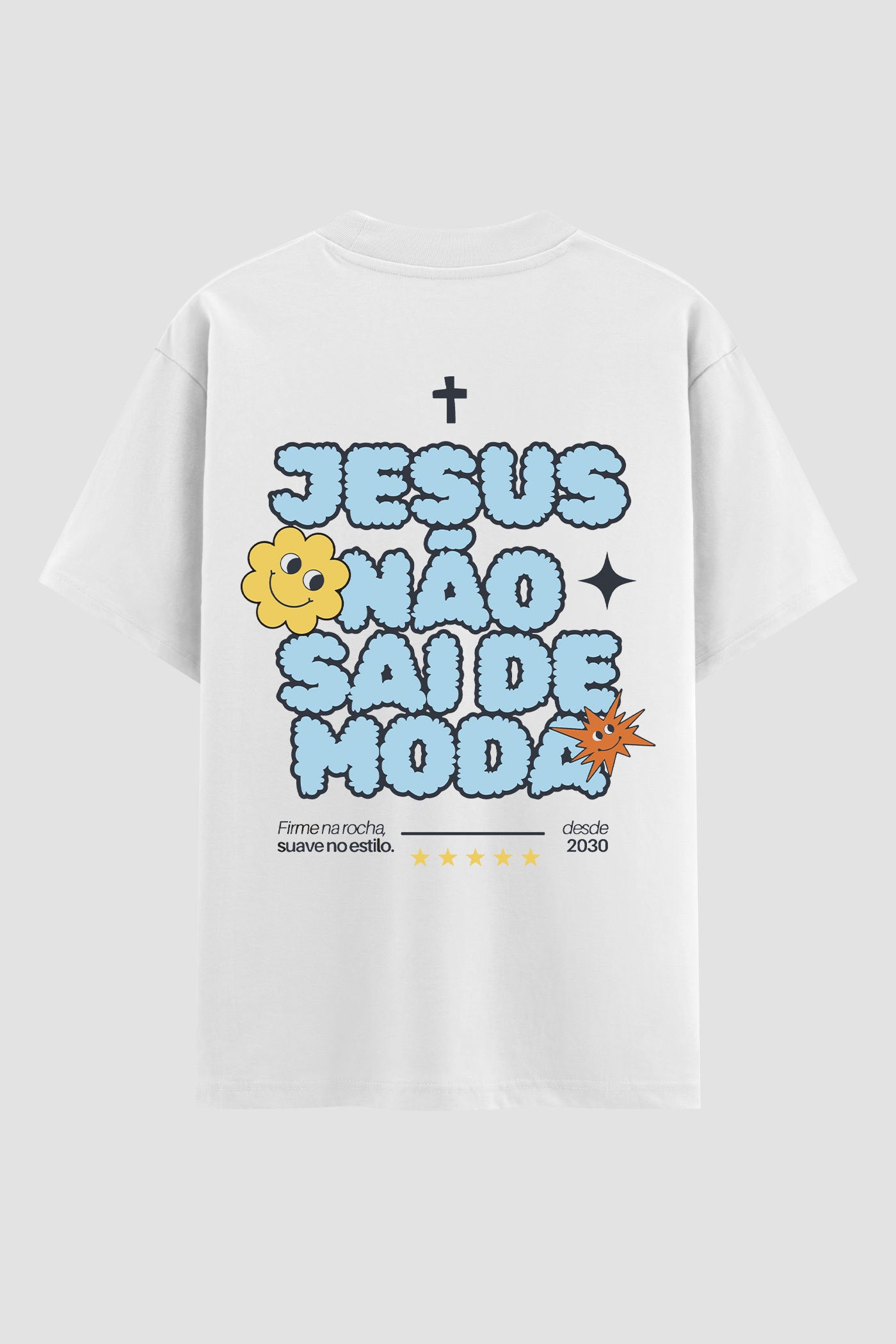 Oversized Suedine n. 141 - Jesus Não Sai De Moda