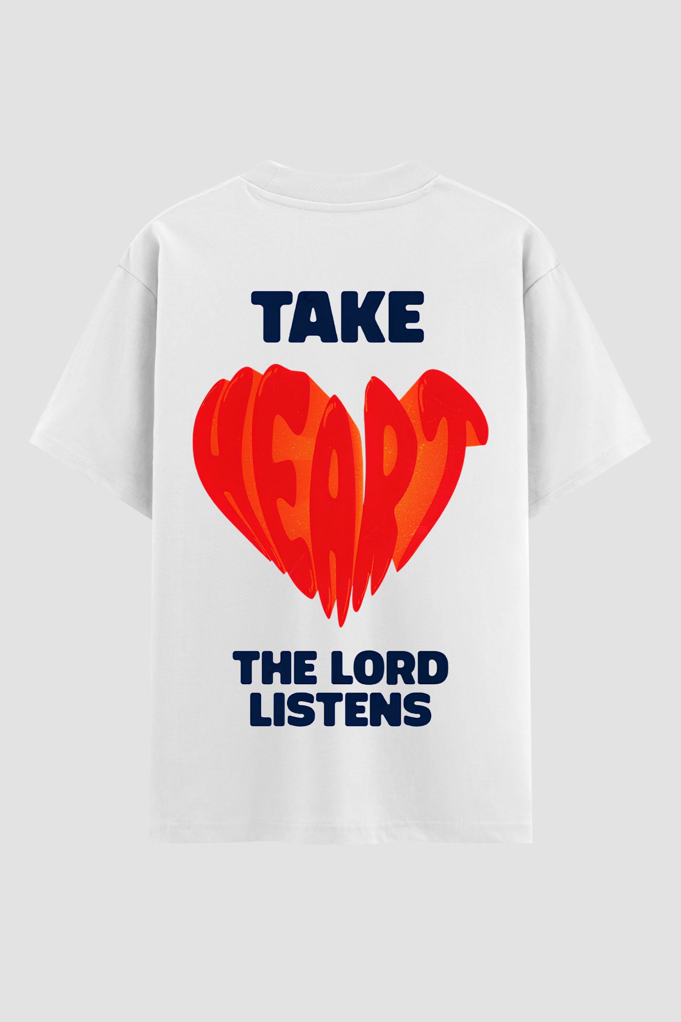 Oversized Suedine n. 224 - Take Heart The Lord Listens
