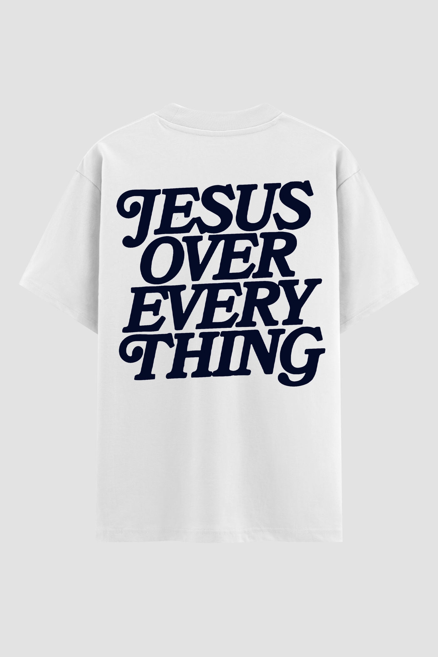 Oversized Suedine n. 189 - Jesus Over Every Thing