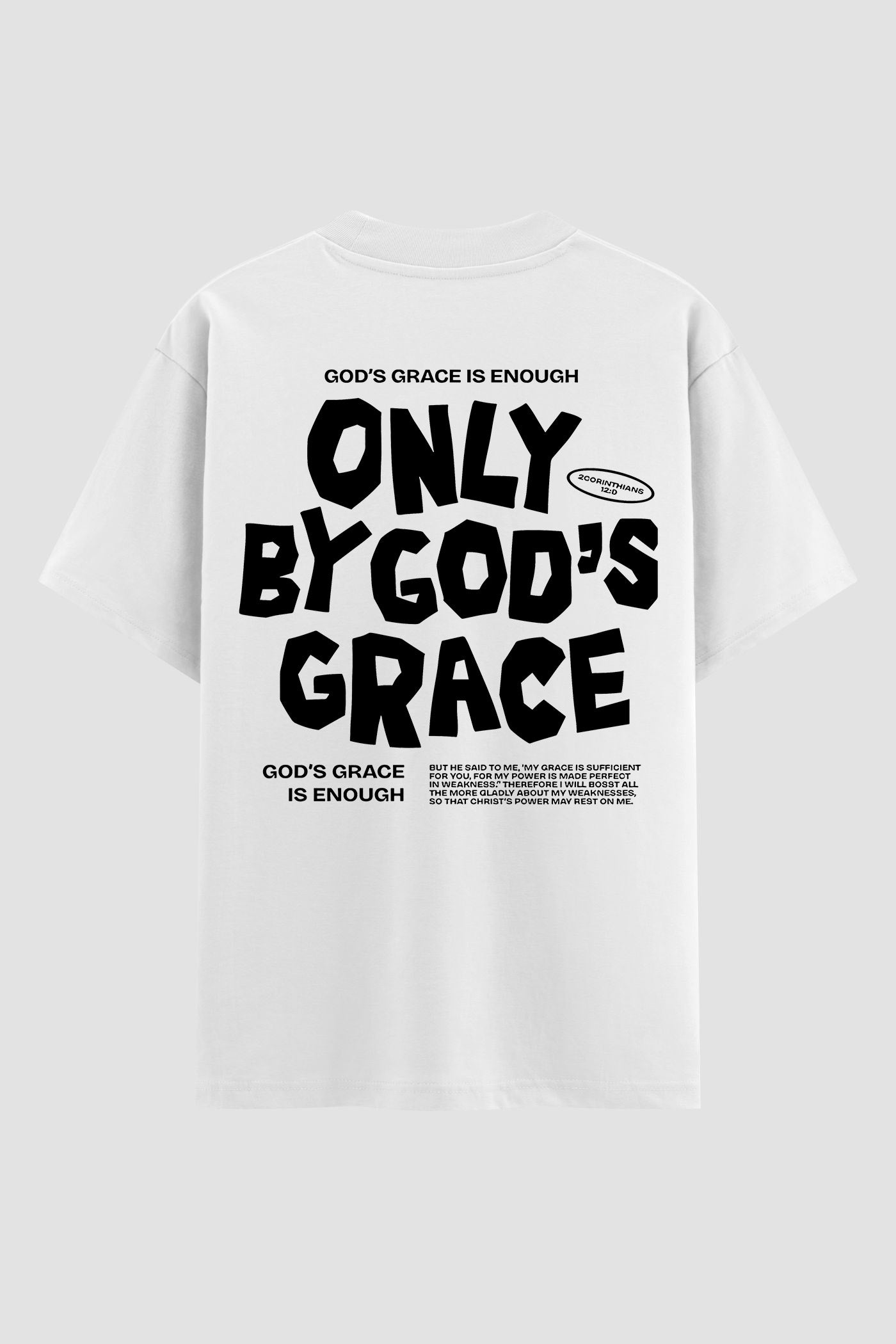 Oversized Suedine n. 186 - Only By God´s Grace