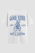 Oversized Suedine n. 83 - Good News Peace & Salvation