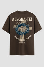 Oversized Suedine n.322 - Alegra-te! Pois eu venci o mundo.