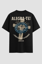 Oversized Suedine n.322 - Alegra-te! Pois eu venci o mundo.
