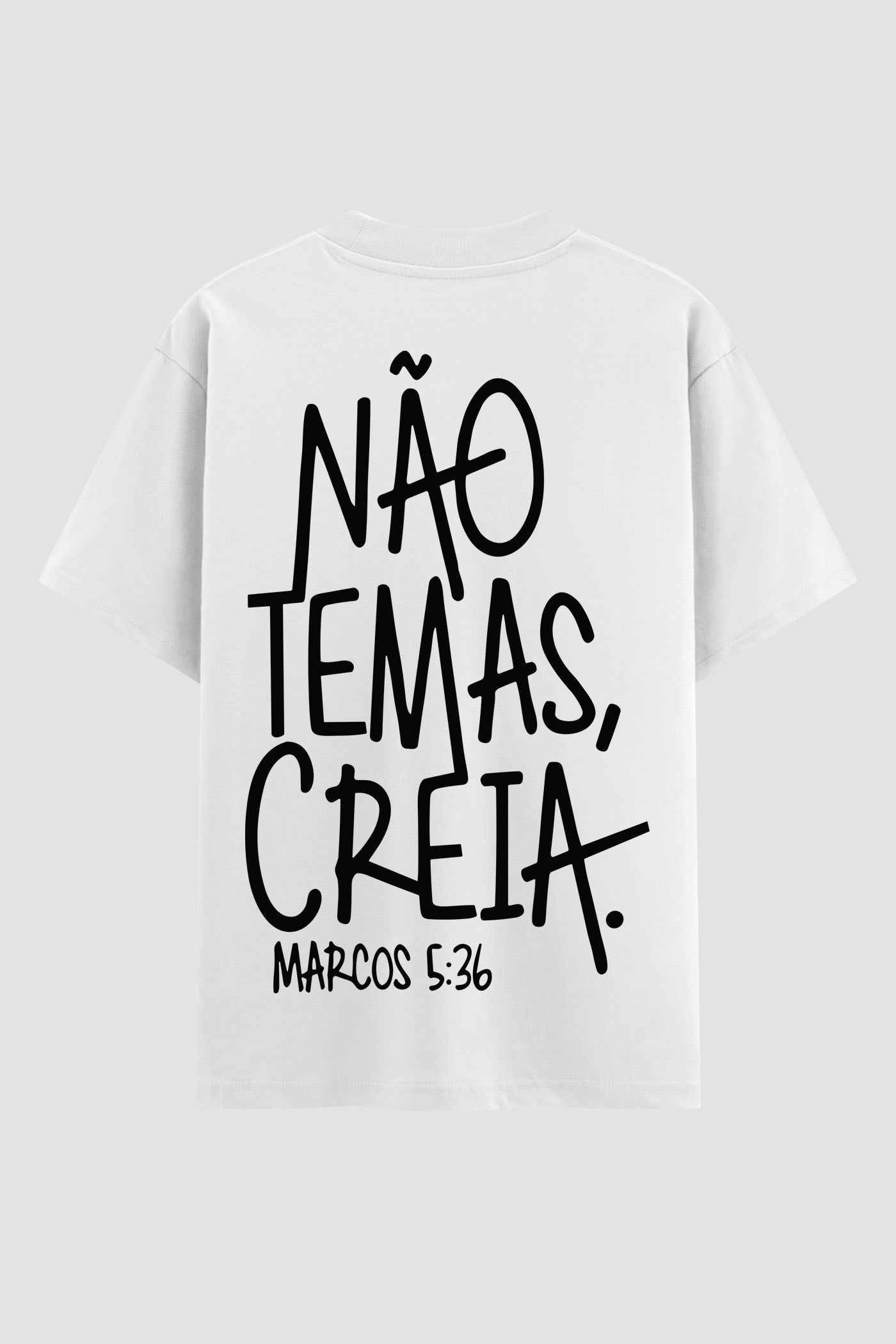 Oversized Suedine n. 317 - Não Temas, Creia!