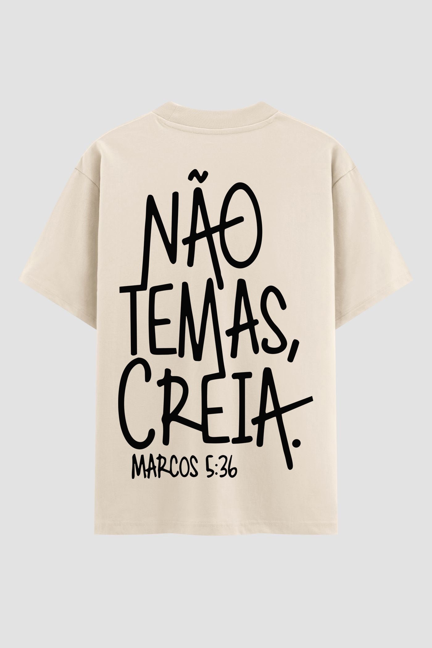 Oversized Suedine n. 317 - Não Temas, Creia!