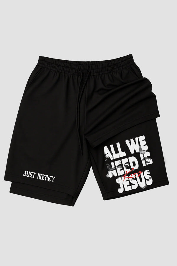 Short de Compressão 2 em 1 - n.10 - All We Need