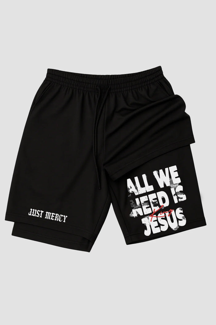 Short de Compressão 2 em 1 - n.10 - All We Need