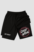Short de Compressão 2 em 1 - n.29 - Christ Or Nothing