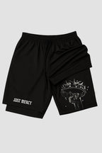 Short de Compressão 2 em 1 - n.174 - Hands Crown