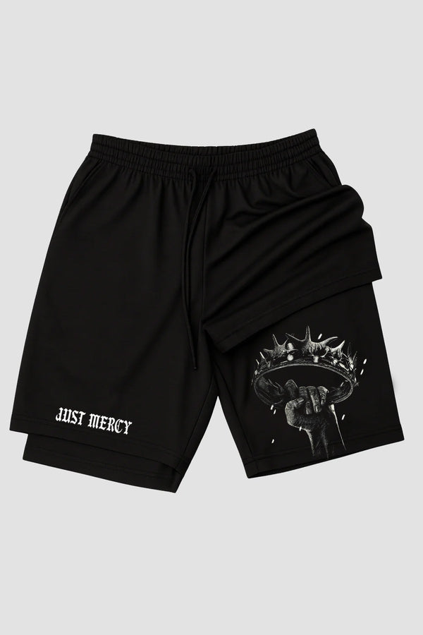 Short de Compressão 2 em 1 - n.174 - Hands Crown