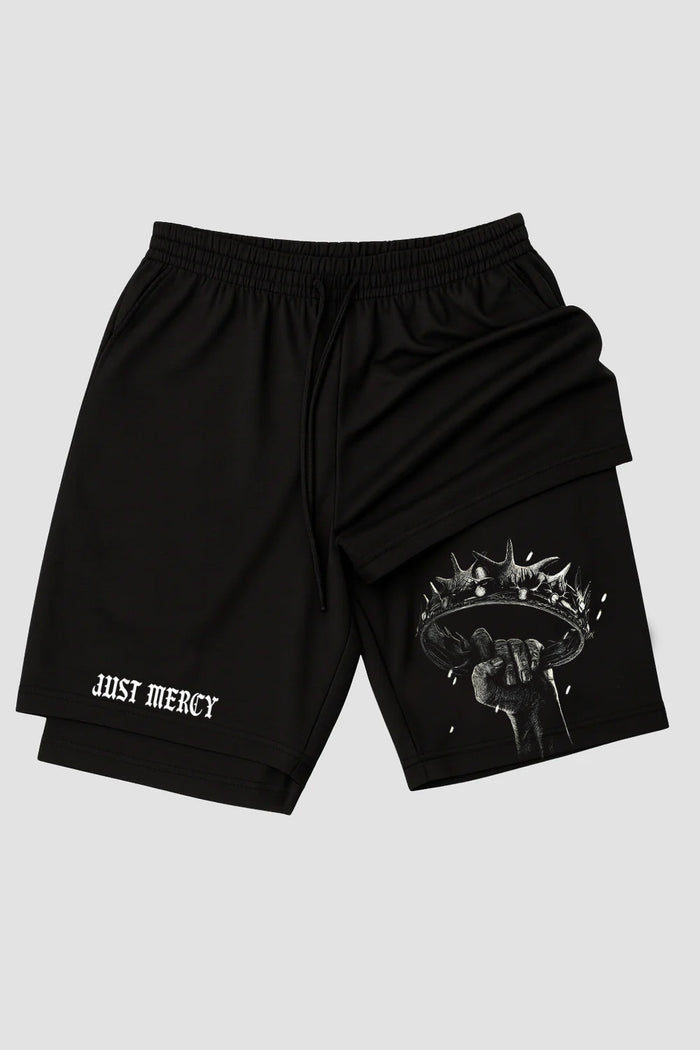 Short de Compressão 2 em 1 - n.174 - Hands Crown