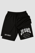 Short de Compressão 2 em 1 - n.302 - Jesus The Way