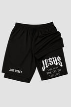 Short de Compressão 2 em 1 - n.302 - Jesus The Way