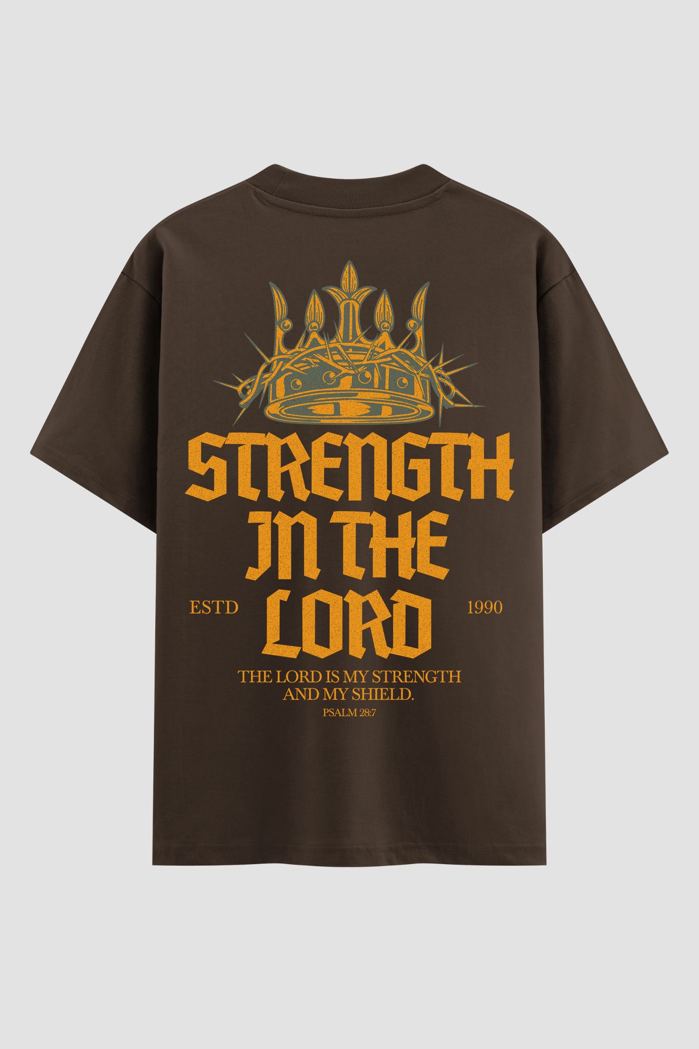 Oversized Suedine n.318 - Strenght In The Lord