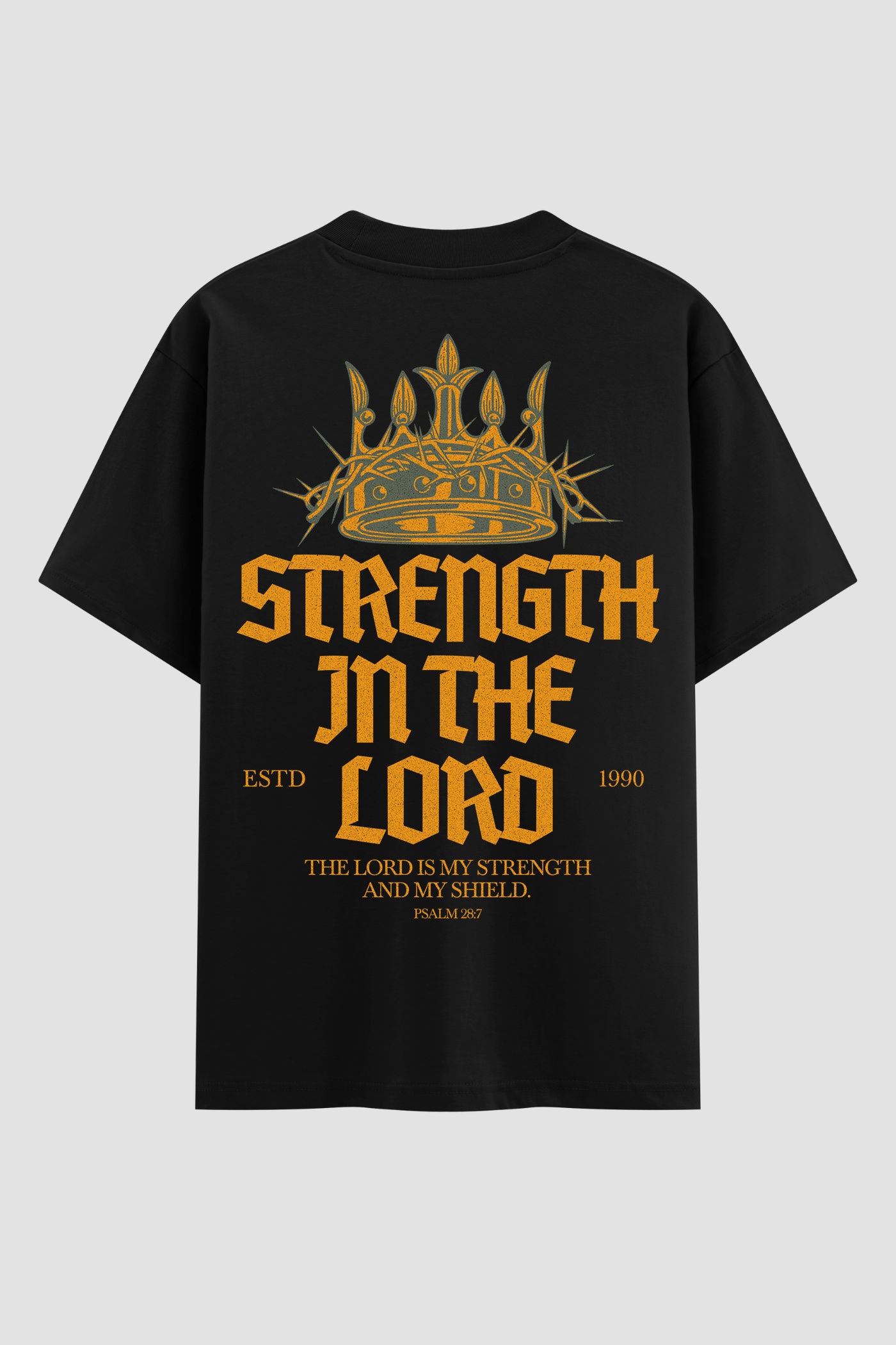 Oversized Suedine n.318 - Strenght In The Lord